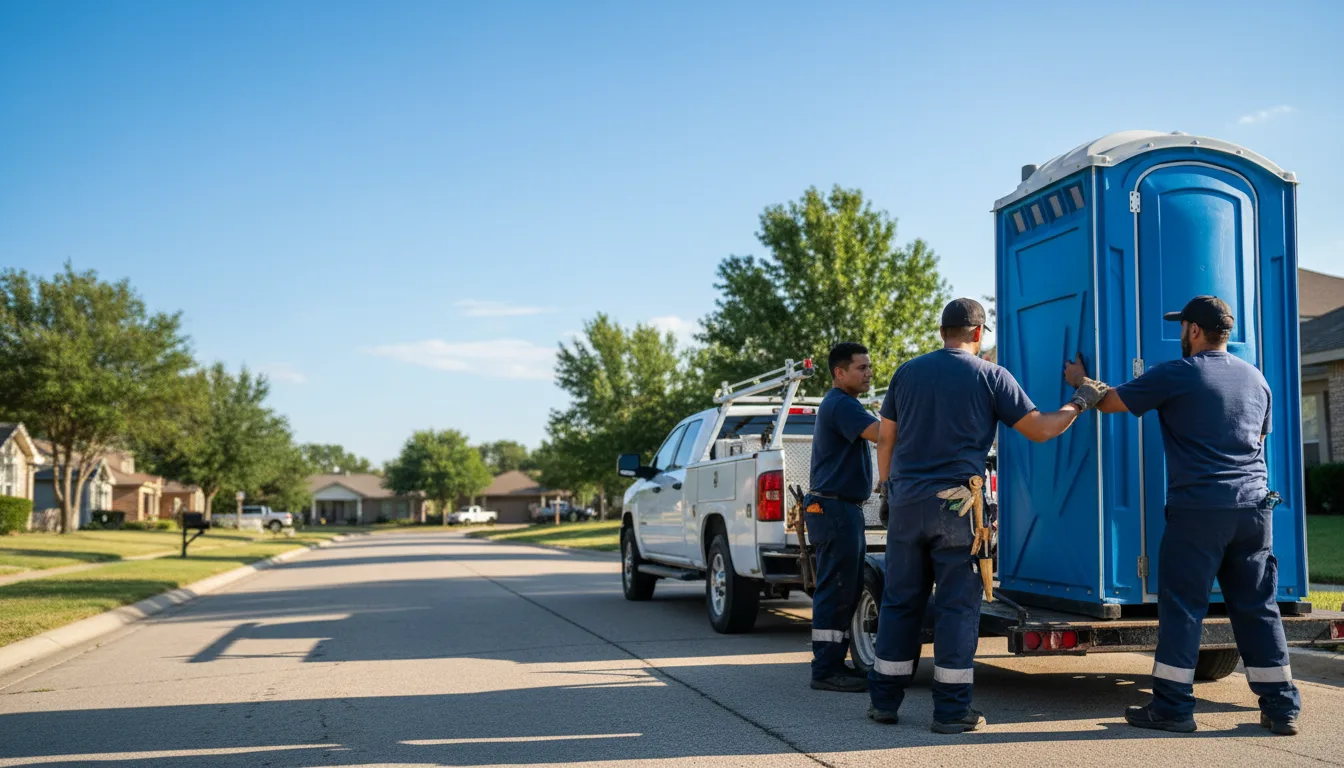 Portable Toilet Rental in Ratliff City, OK near me